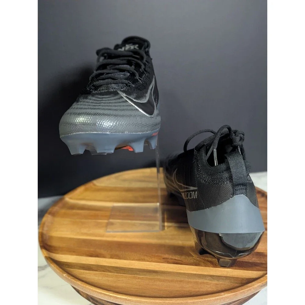 Nike Zoom Air Vapor Elite 1 Football Cleats Black Men's Size 10.5 FB3288-002 NEW